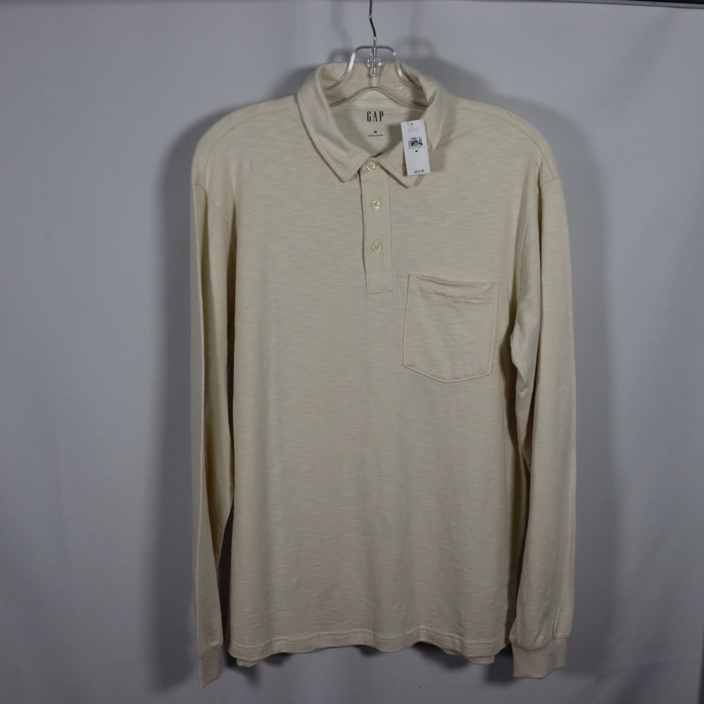 NWT GAP Men's Beige Polo Shirt